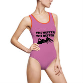 The Wetter The Better - Women's Classic One-Piece Swimsuit - Witty Twisters Fashions